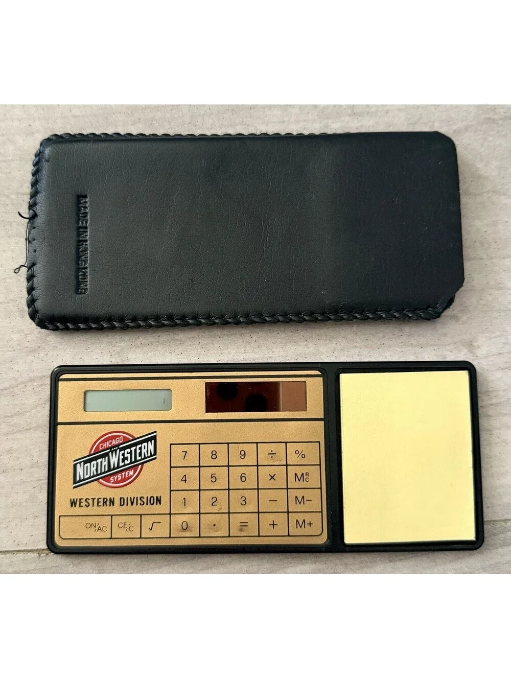 Chicago Northwestern Railroad System Western Division Thin Calculator
